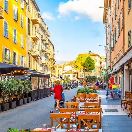 2-room Apartment, Bright Balcony Appartement Nice